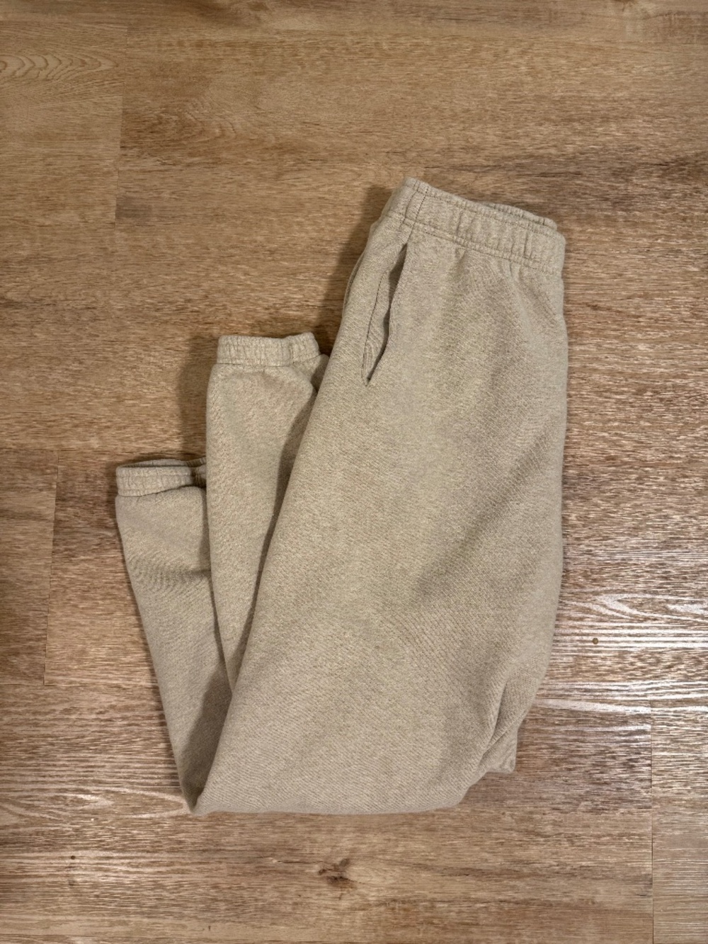 TNA SweatFleece Tan Sweatpants Size S (matching sweater posted!)